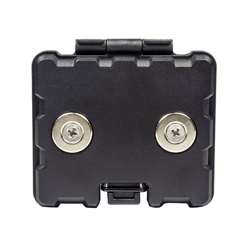Hot-selling portable magnetic driver's seat hidden square cigarette case storage box/organizer for portable smoking devices