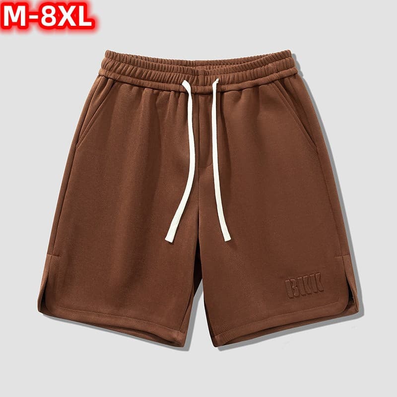 Plus Size Men's Summer Casual Shorts Loose Fit Five Inches American Style Sport Pattern Comfortable Breathable Men's Pants