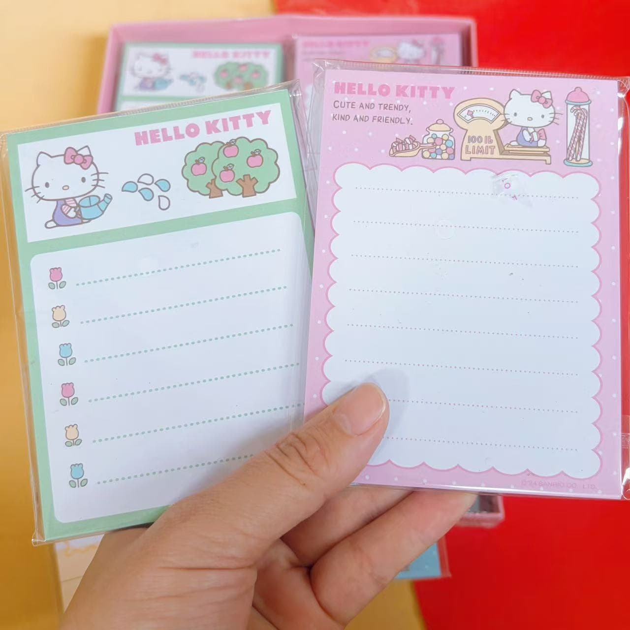 Cute cat note pad, high-looking Kurome color note note, student message note, memo note