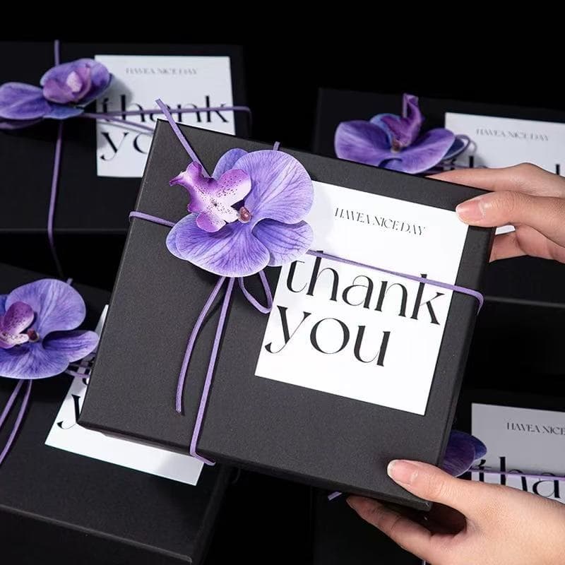 Creative Beauty Industry Opening Handmade Gifts Mother's Day Business Client Luxury Sensation Empty Box Packaging Design
