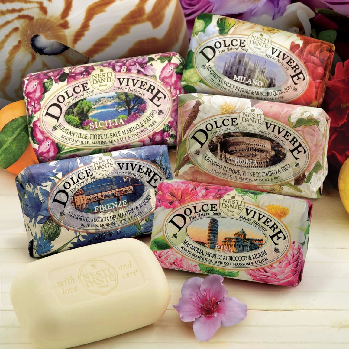 Nesti Dante Sweet Journey Bath Soap Handmade Soap Imported 250g