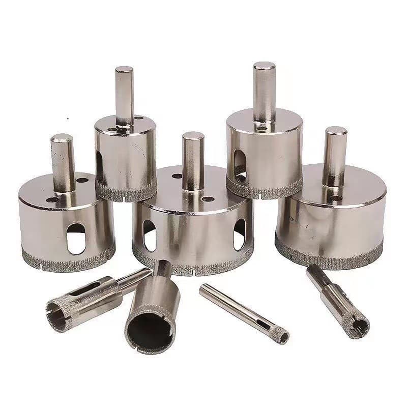 Glass Hole Saw Tile Drill Bit Electroplated Diamond for Marble, Beads, Stone Drilling Impact Drill
