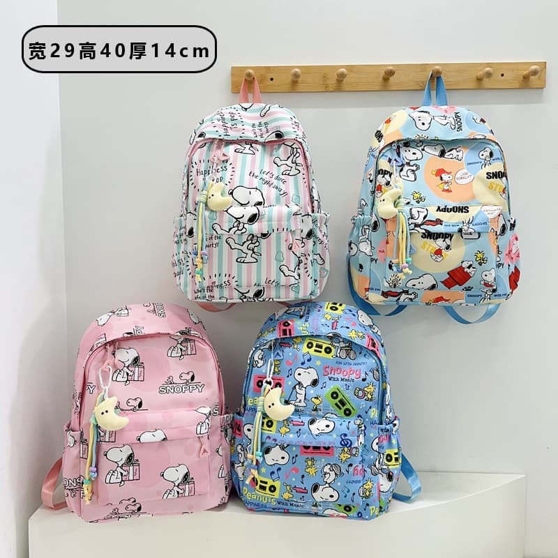 New Children's Backpack Kindergarten Cartoon Cute Large Capacity School Bag Primary School Students Waterproof Backpack Girls' Bag