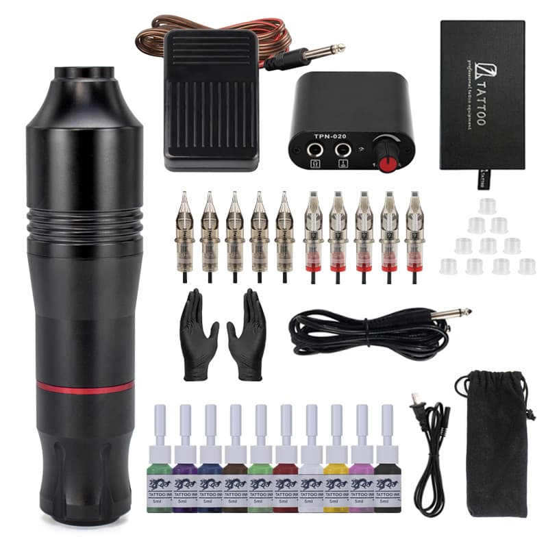 Ghost Axe Number One Motor Pen Set Tattoo Practice Equipment Full Set Professional Tattoo Machine Wholesale