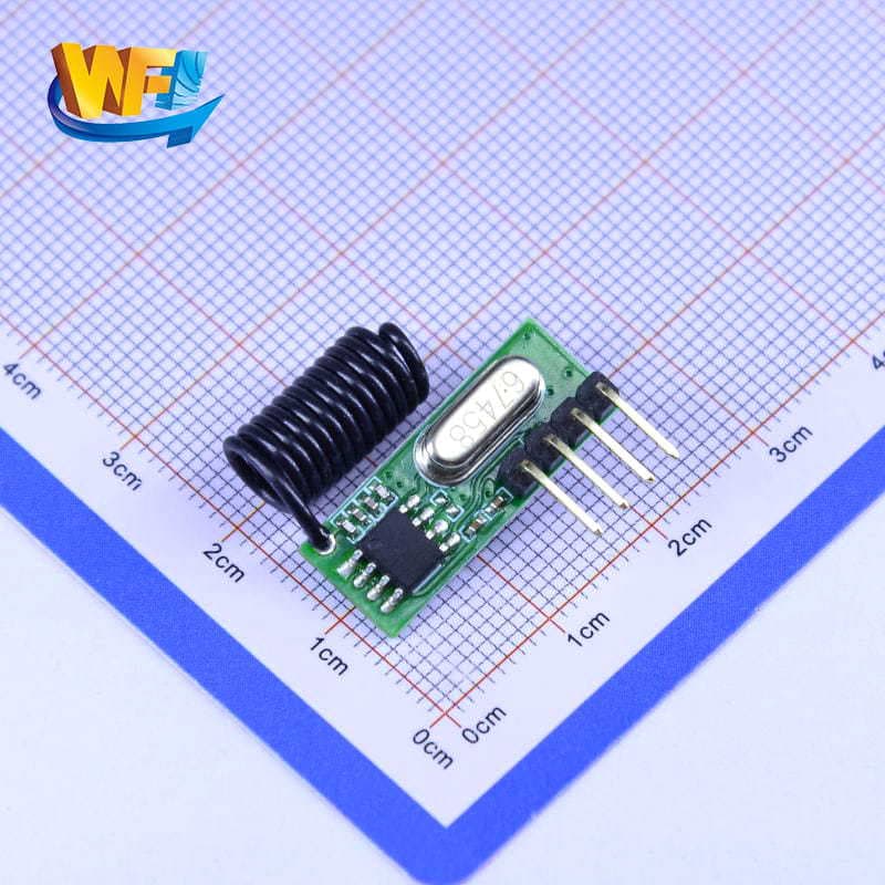 Electric Vehicle Anti-Theft Device Wireless Access Control Module, High Sensitivity 433M/315M Wireless Receiver Module, RX480RA