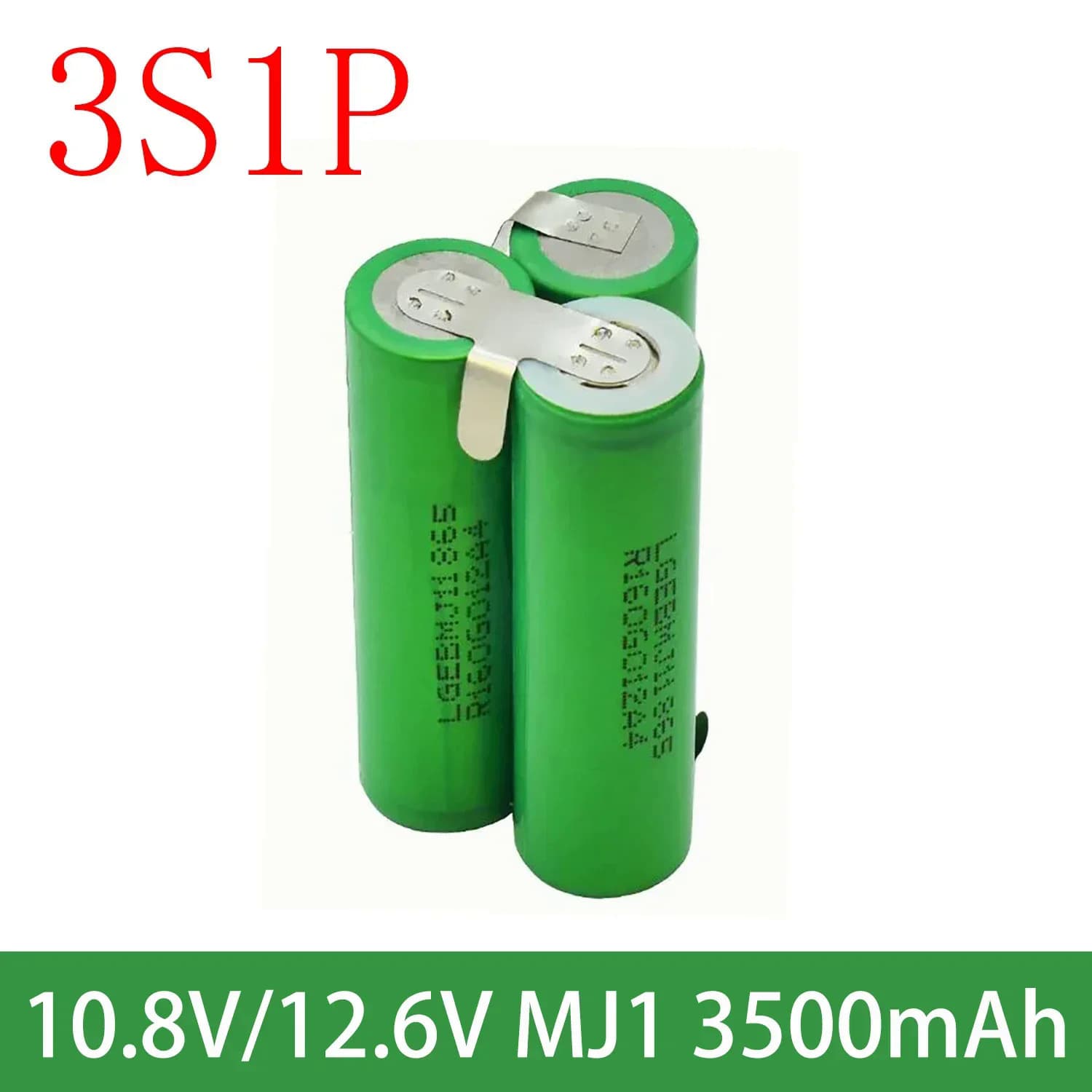 Screwdriver Welding Battery 18650 MJ1 3S1P 10.8V-12.6V-7000mAh