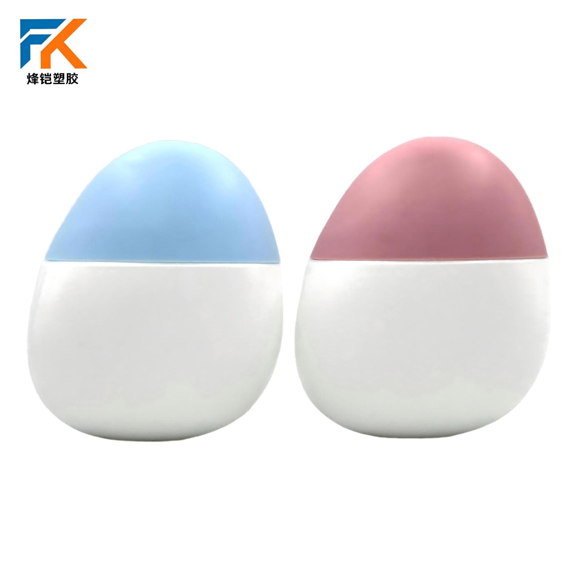 Factory direct sales 40ml stone-shaped sunscreen bottle push-type empty bottle hand cream bottle cosmetic skin care packaging material