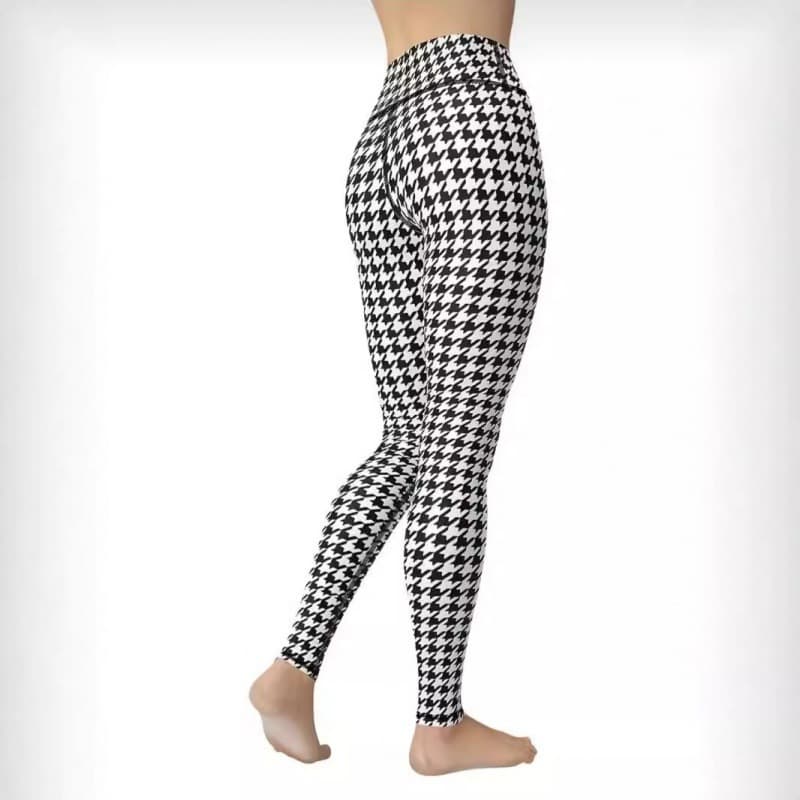 Digital printed paper crane running trousers, tummy control and hip lifting yoga wear, fitness sports nude tight leggings