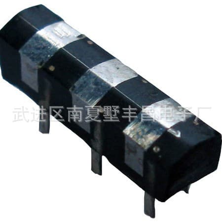 Three-track small magnetic head 3*3*11.8mm, dual-track magnetic head, mini magnetic head