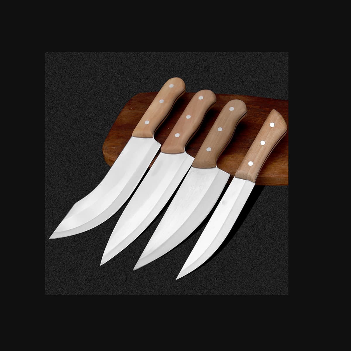Songyi Professional Butcher Knife for Meat Cutting, Pork Skinning Knife, Boning Knife, Multi-Purpose Bone Trimming Knife, Sheep Knife