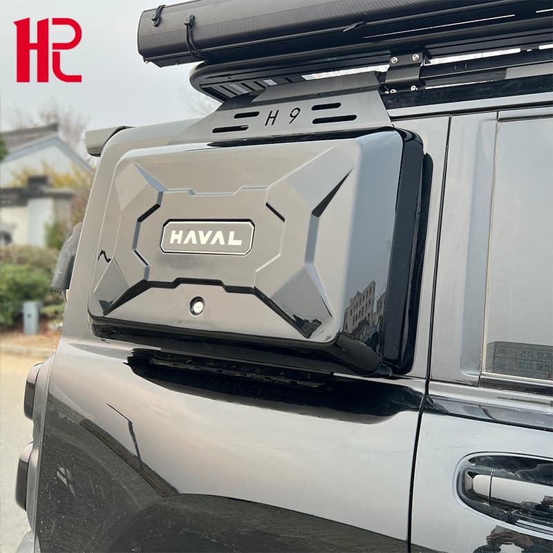 Wholesale Haval H9 Side Storage Box Outdoor Camping Roof Rack Bag Haval H9 Car Modification Parts