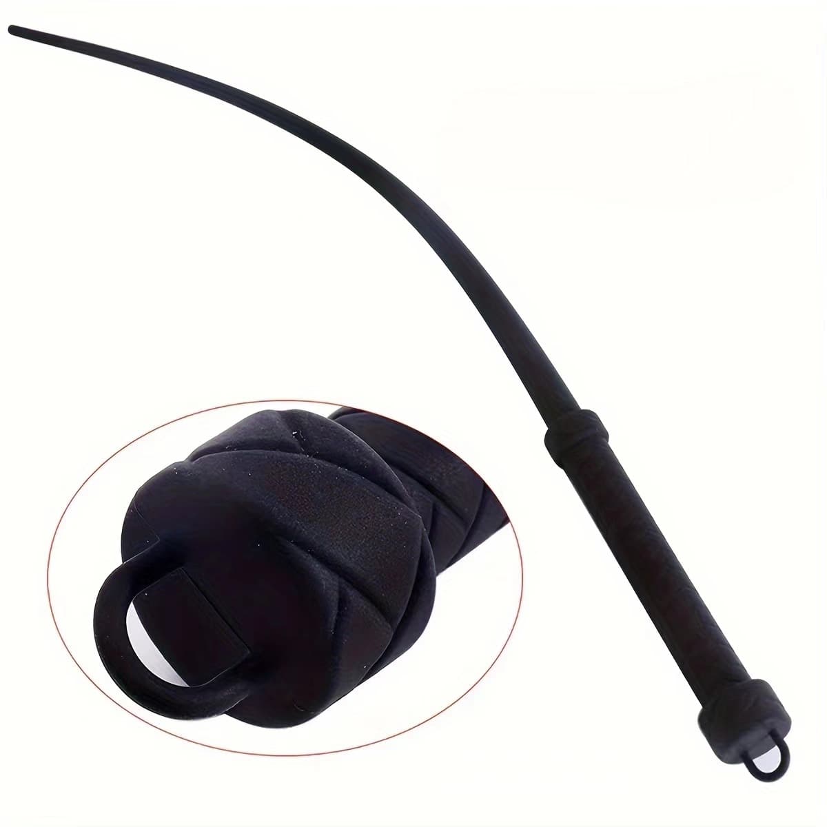 Silicone horsewhip adult toy buckle