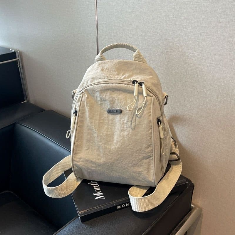 New Large Capacity Commuter Travel Backpack, Shoulder Bag, Fashionable Handbag for Women, Lightweight Oxford Cloth Backpack, Small Bag