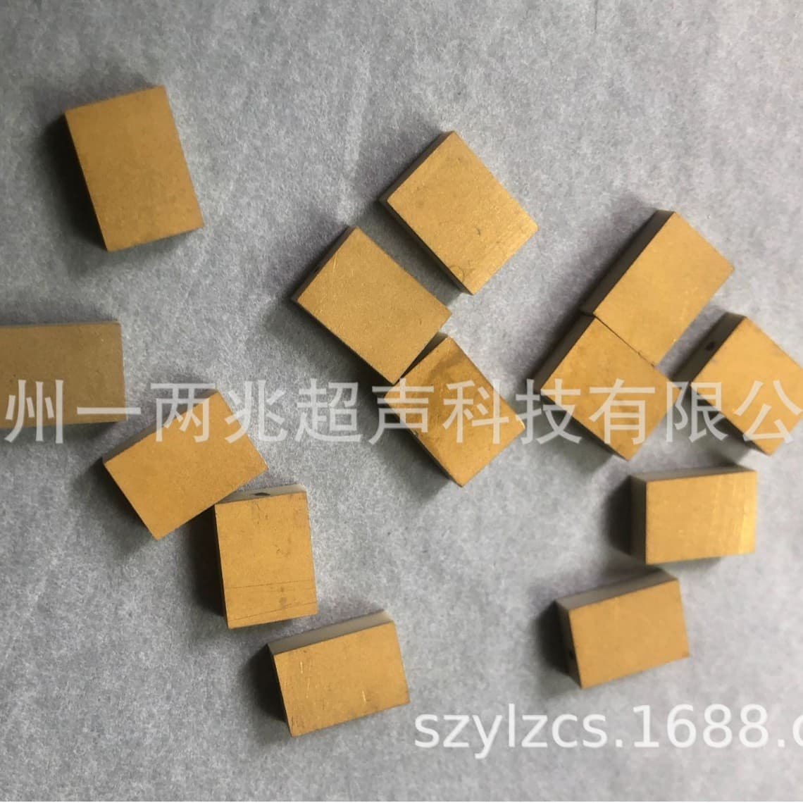 Factory direct supply D15 mode piezoelectric ceramic shear plate gold-plated plate PZT5 many specifications please consult customer service