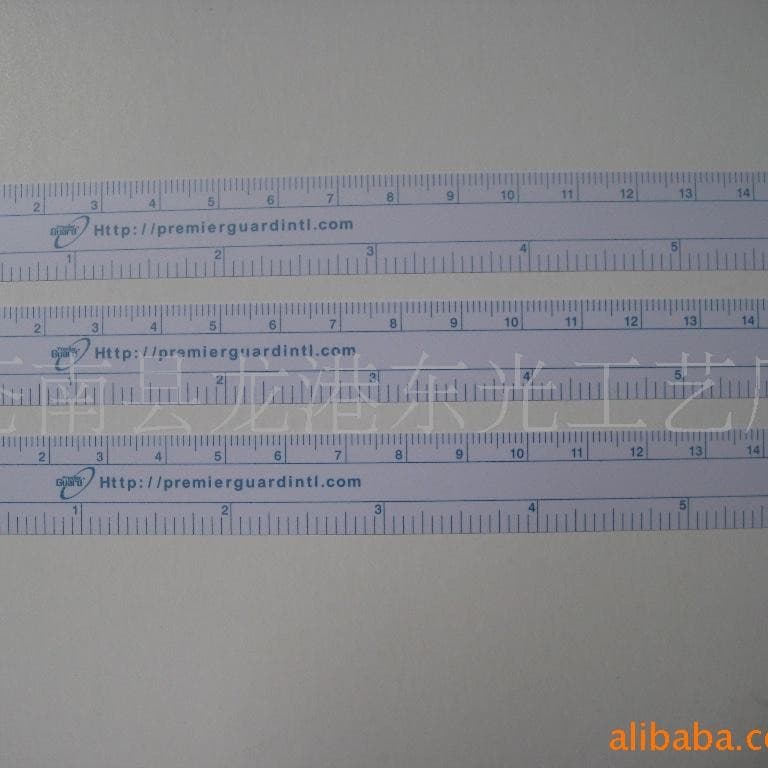 6-inch PVC surgical ruler, small ruler, medical ruler