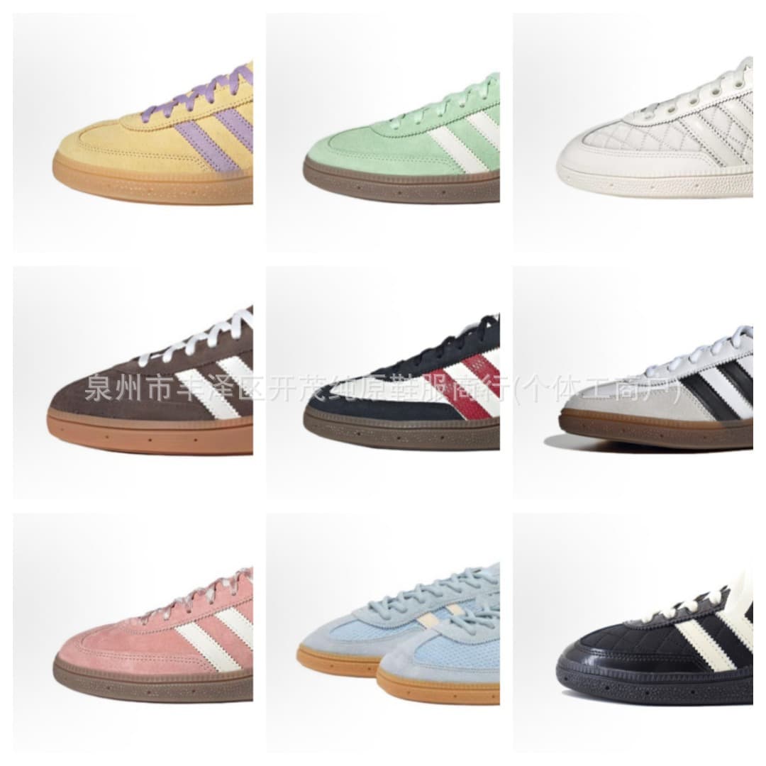 Adidas Spezial White Blue Durable Non-Slip Low-Top Sports Casual Versatile Men Women Cross-Border