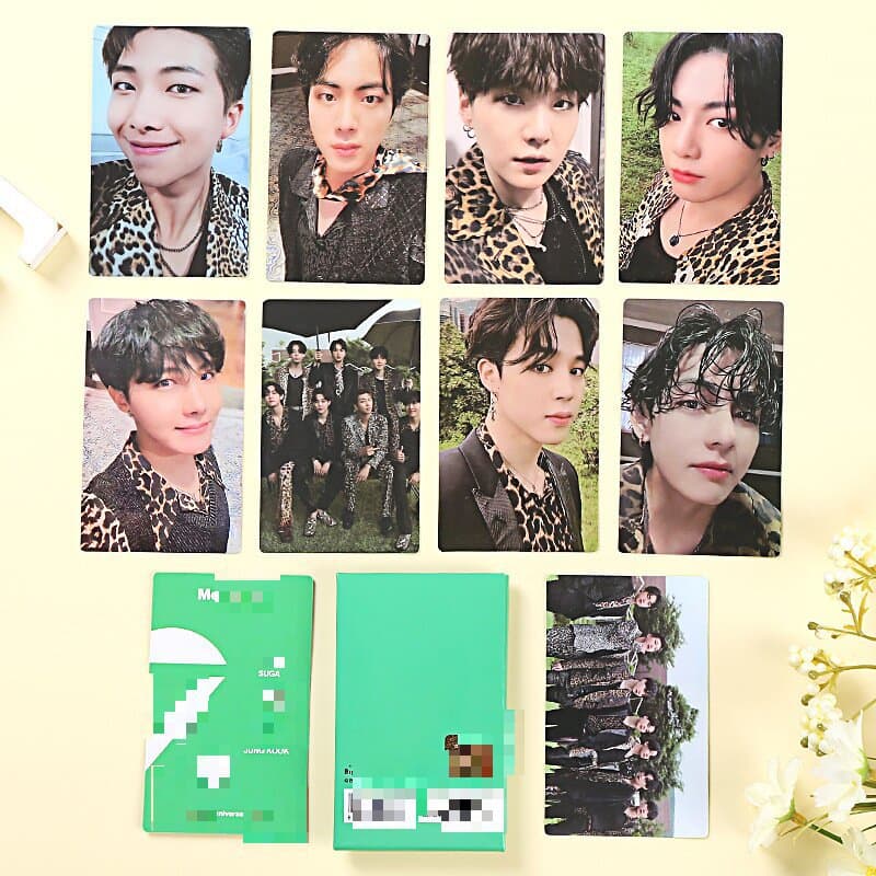 BTS V, Jungkook, Jimin MEMORIES OF 2020 Memoir Same Style Photocard