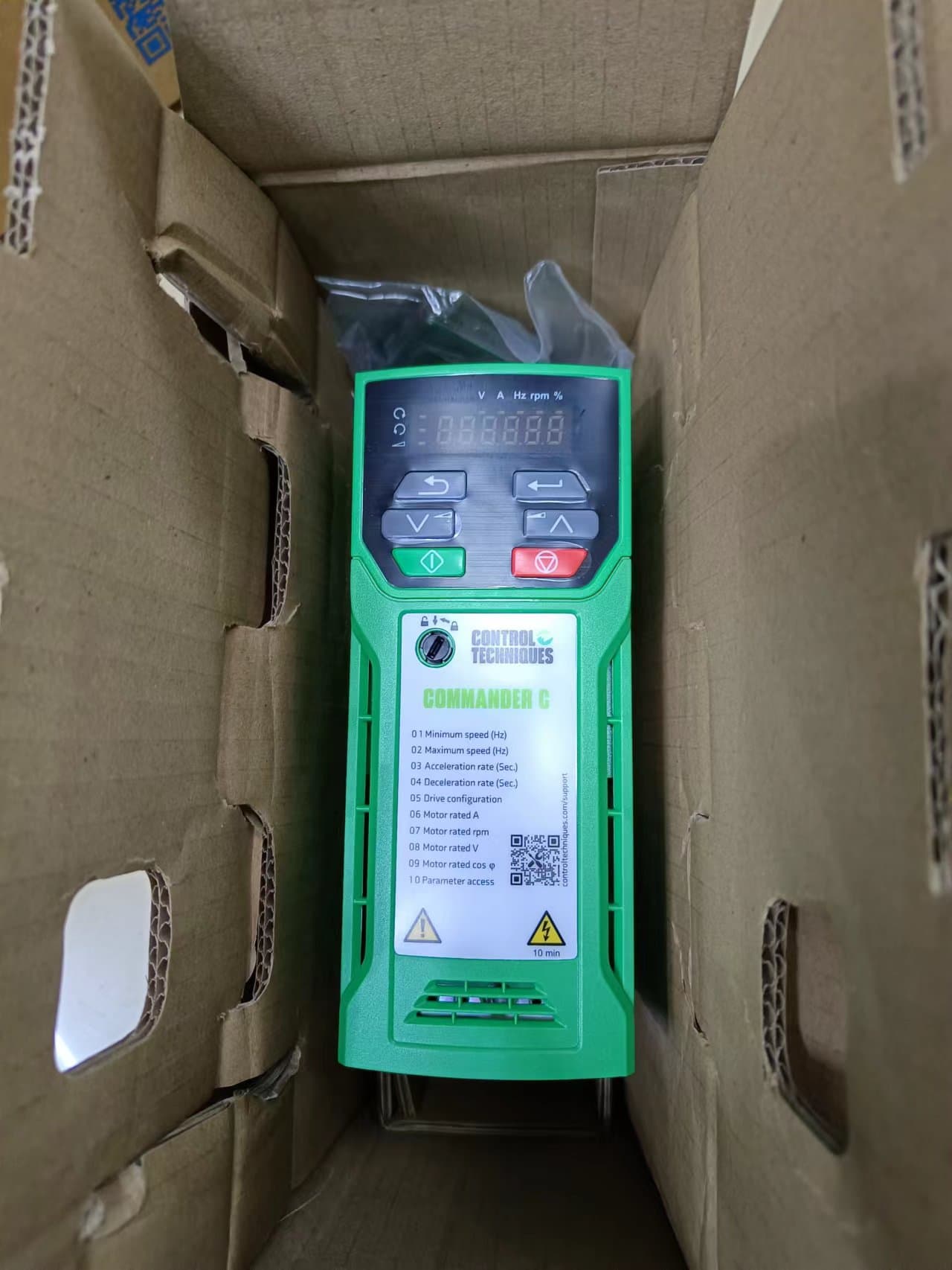Emerson Nidko CT Inverter C300-02400041A10100AB100 New One-Year Warranty