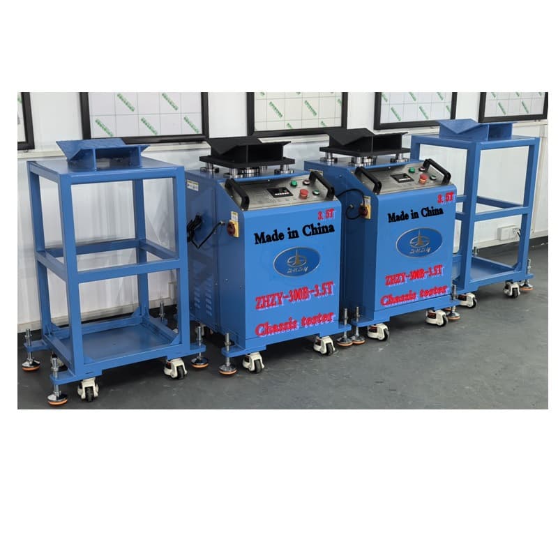 Universal chassis abnormal noise shaker with suspension noise detection and automotive motion road simulation machine