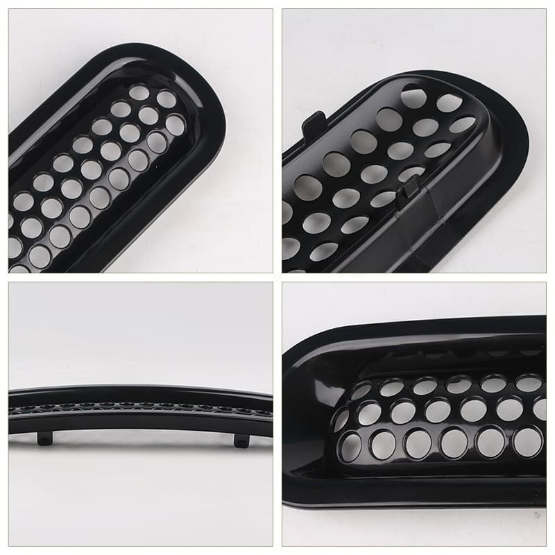7PCS Black Modified Car Grille Mesh for 2007-2017 Wrangler Upgrade Accessories