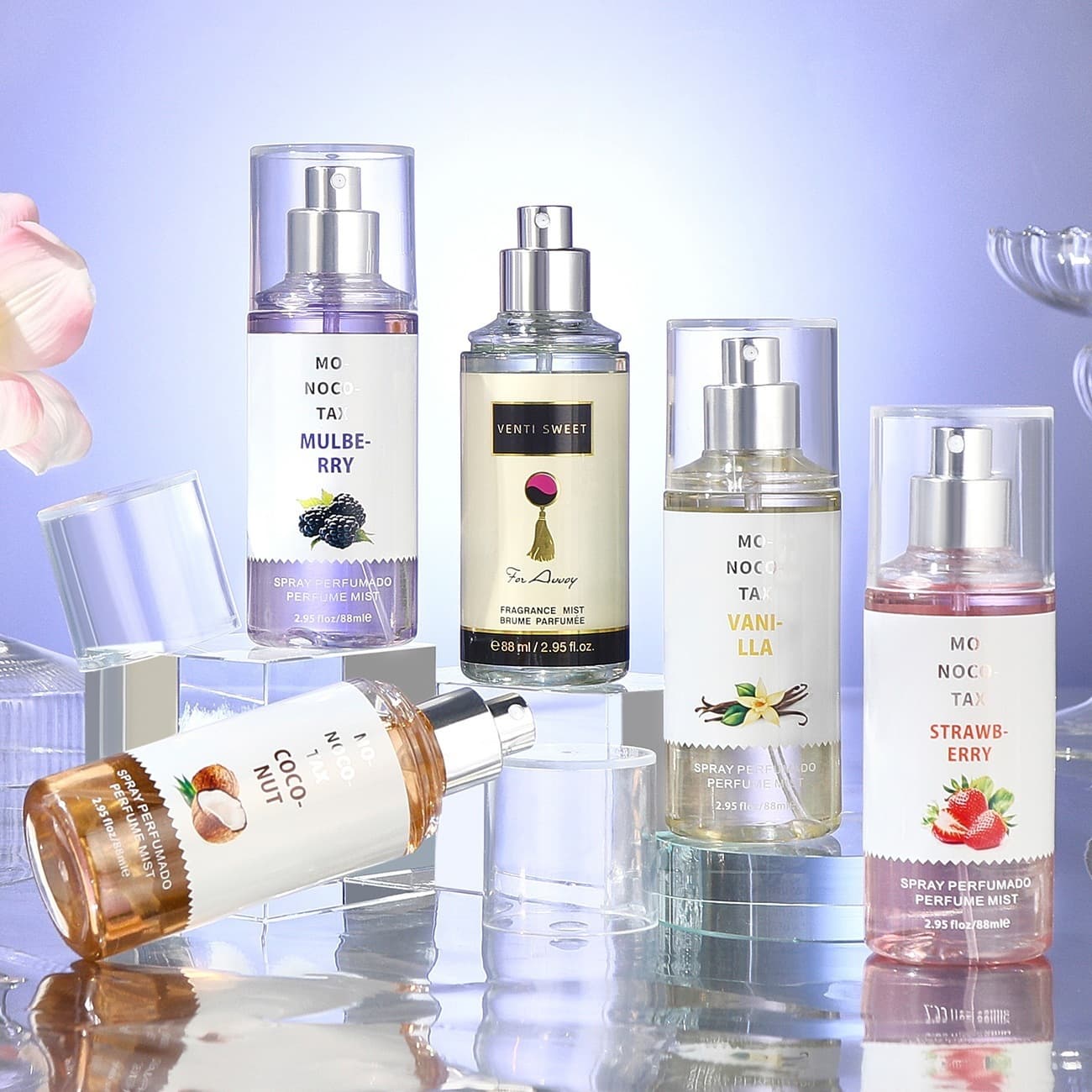 Cross-Border Thailand Indonesia Women's Perfume Body Spray Long-Lasting Fruity Fragrance Authentic Cosmetics Factory Trade Wholesale