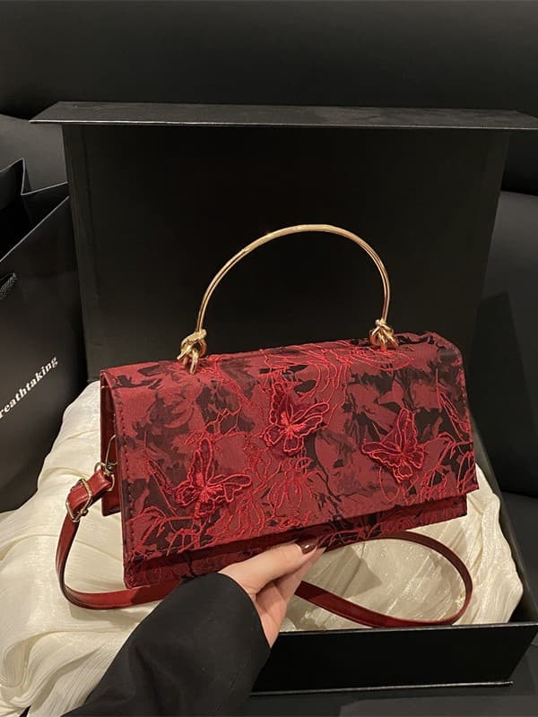 2026 New Style Bag, Sweet and Stylish for Young Women, Trendy Niche Design, Spring Minimalist Shoulder Square Bag
