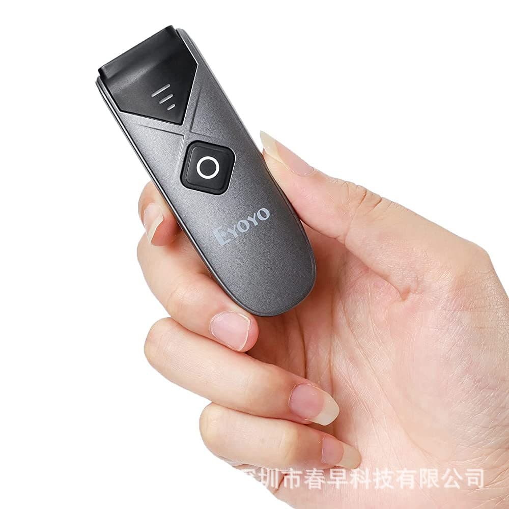 Eyoyo-EY-015 Portable 2D Barcode Gun Express Delivery Super Wireless Bluetooth Three-in-One Barcode Scanner