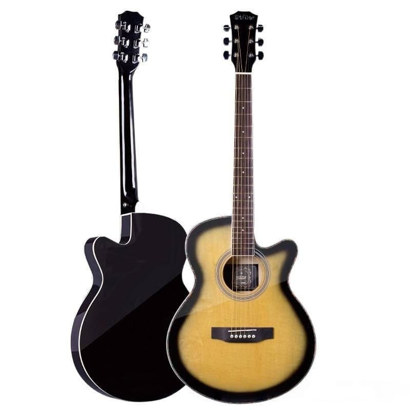 Ultra-Thin Barrel Travel Folk Guitar 40-Inch Guitar for Beginners Female Self-Study Entry-Level Wood Guitar Manufacturer