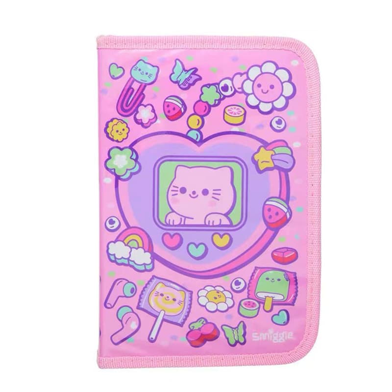 Australia Smiggle Stationery Bag for Primary and Secondary School Students, Kids Pencil Bag, Large Capacity Art Bag, Stationery Set Gift