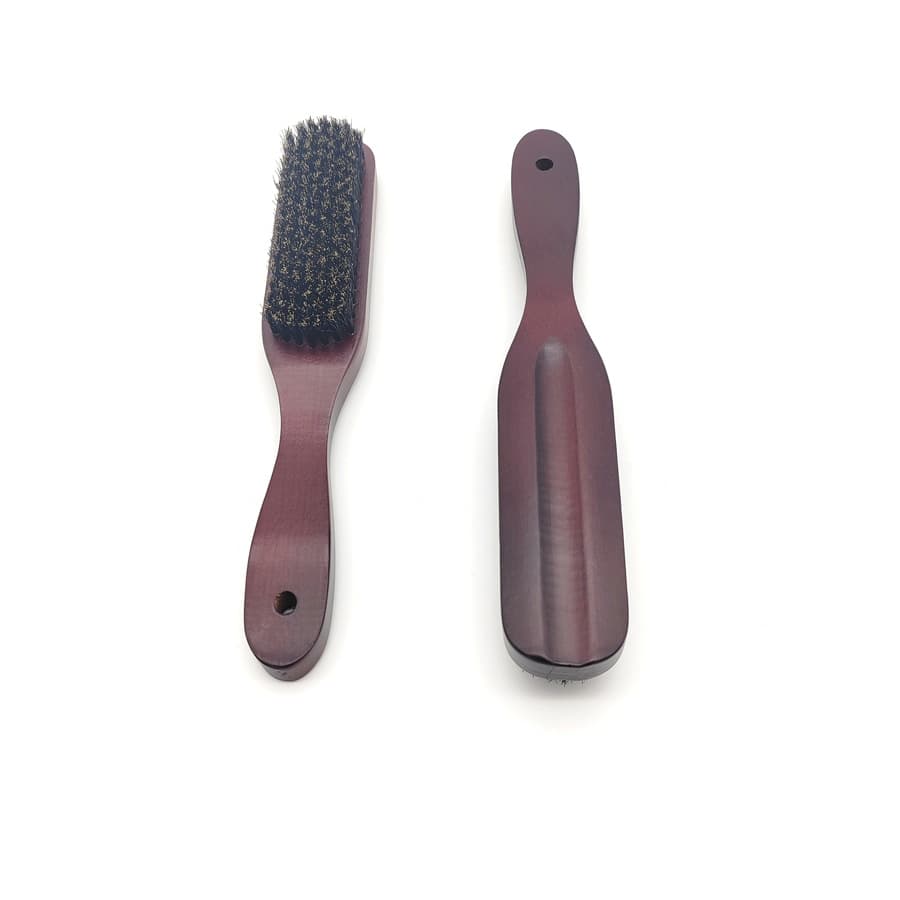 Bristle Brush for Cleaning Hair Clippings, Men's Shaving Brush, Bristle Brush, Styling Brush for Oily Hair, Hair Comb