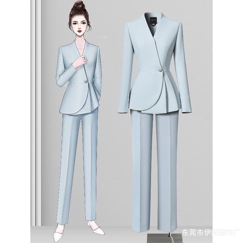 Women's Suit Set High-End Professional Formal Wear for Medical Aesthetic Consultants Front Desk Uniform New Beauty Industry Workwear