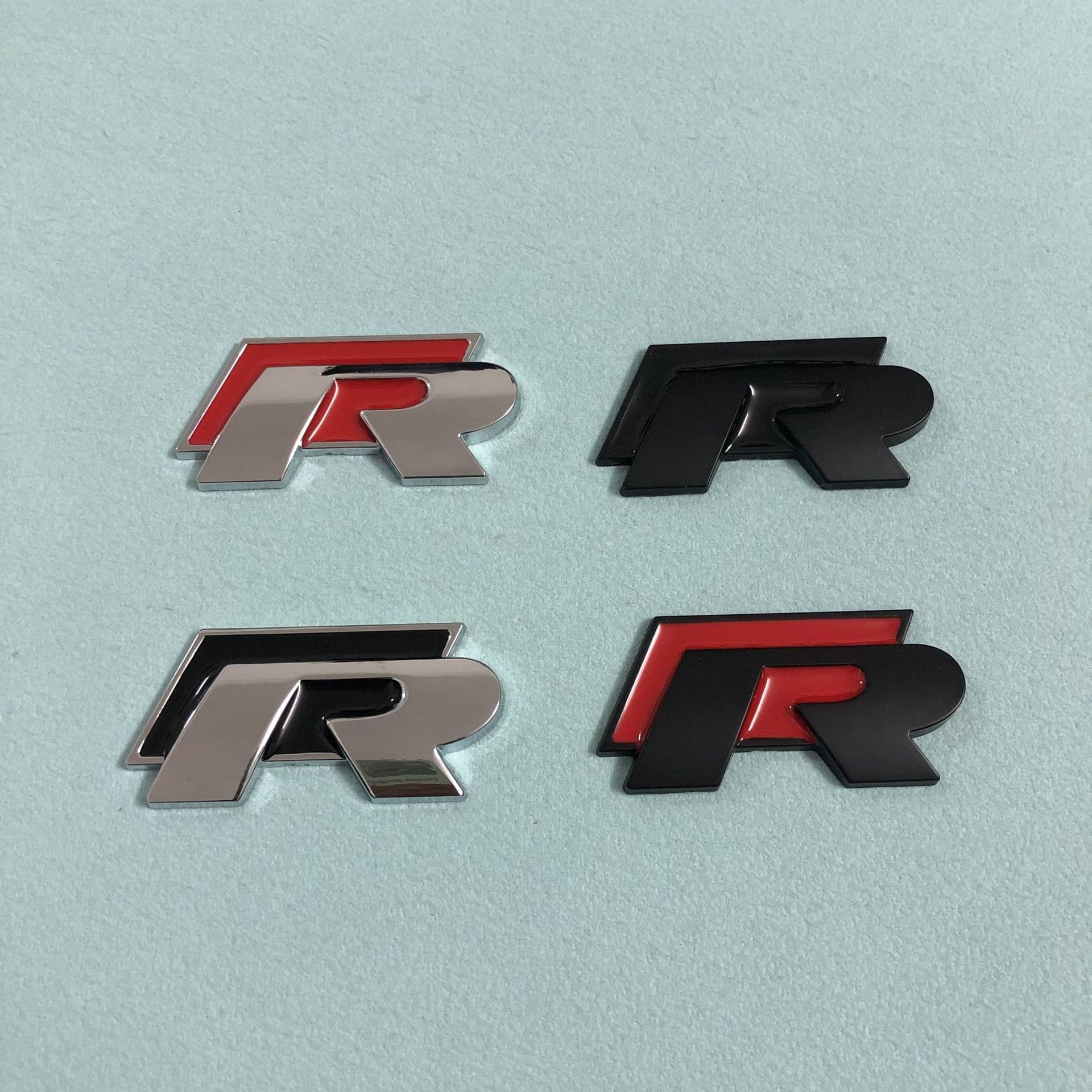 Suitable for Volkswagen's new Magotan CC Golf 6 Passat 3D labeling sports model R label metal logo labeling
