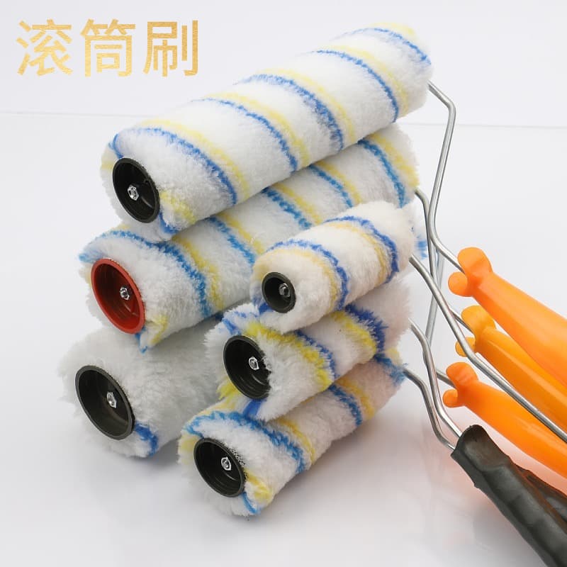 Manufacturer Wholesale Roller Brush 4-Inch 6-Inch 8-Inch 9-Inch 10-Inch No Dead Spot Coating Glue Roller Brush Paint Roller Drum