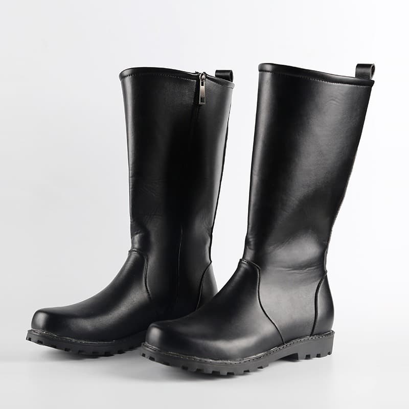 Tall Men's and Women's Boots for Honor Guard Flag Raisers, Parade Boots, WWII Boots, Riding Boots, Film and TV Boots, Gothic Boots