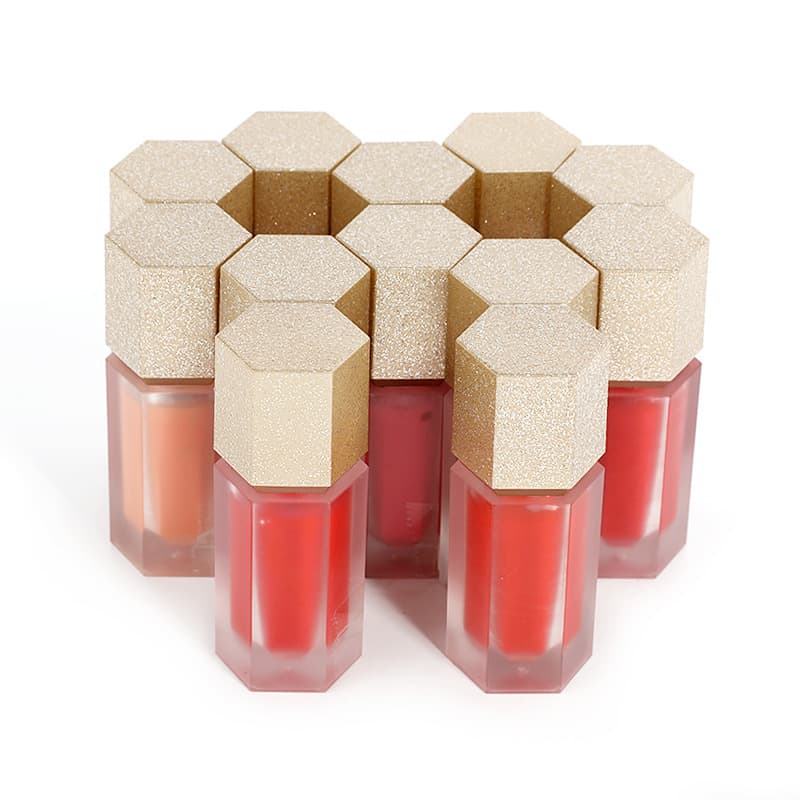 Cross-border trade liquid blush rouge no logo blush makeup in stock small batch printing twelve colors matte