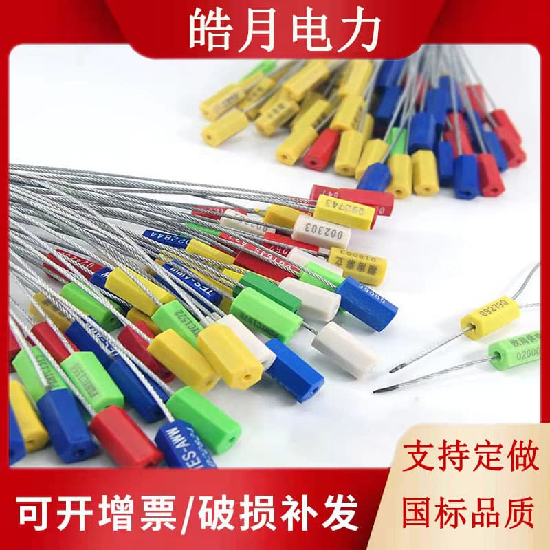 Lead Seal Steel Wire Seals, Disposable Container Applied Locks, Customizable Meter Plastic Seal Locks, Specialized for Containers
