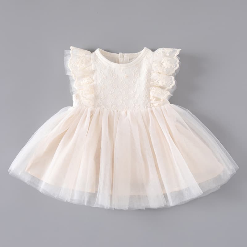 Newborn Baby Girl Dress Summer New Style Princess Tutu Dress for 1st Birthday Party