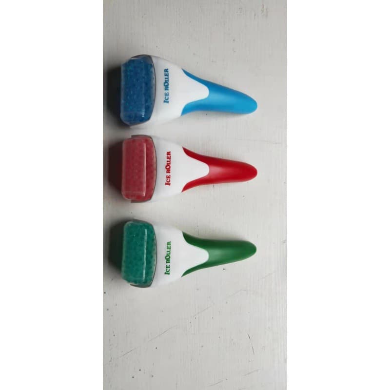 Ice Roller Source Wholesale Facial Ice Head Roller Cold Compress Massage Care Plastic Head Ice Roller Beauty