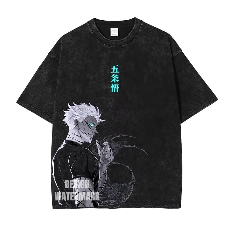 Ouma Cotton Anime Jujutsu Kaisen Gojo Satoru Summer T-Shirt
