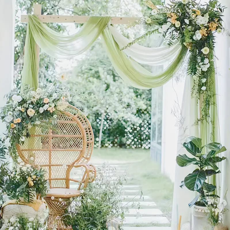 Cross-border drop shipping to Southeast Asia, vintage rattan chair, natural genuine rattan single leisure chair, homestay showroom wedding photo prop
