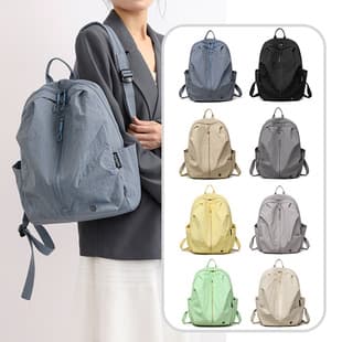 Ultra-Lightweight Waterproof Nylon Backpack for Women, Outdoor Travel Hiking Large Capacity Backpack, Men's Travel Small Backpack