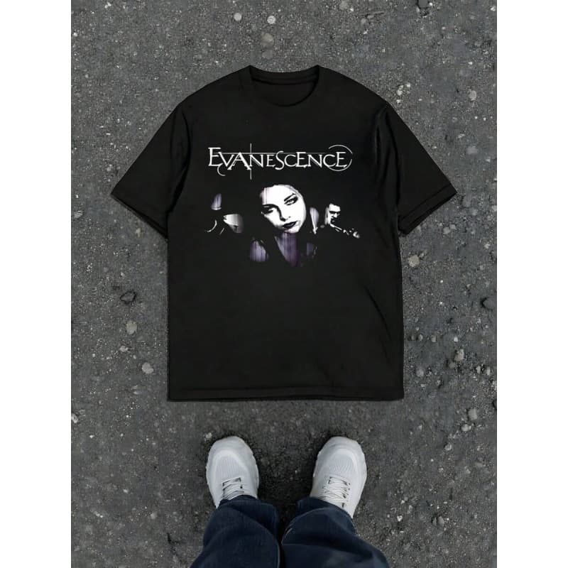 Evanescence Graphic Print Tee Featuring The Band