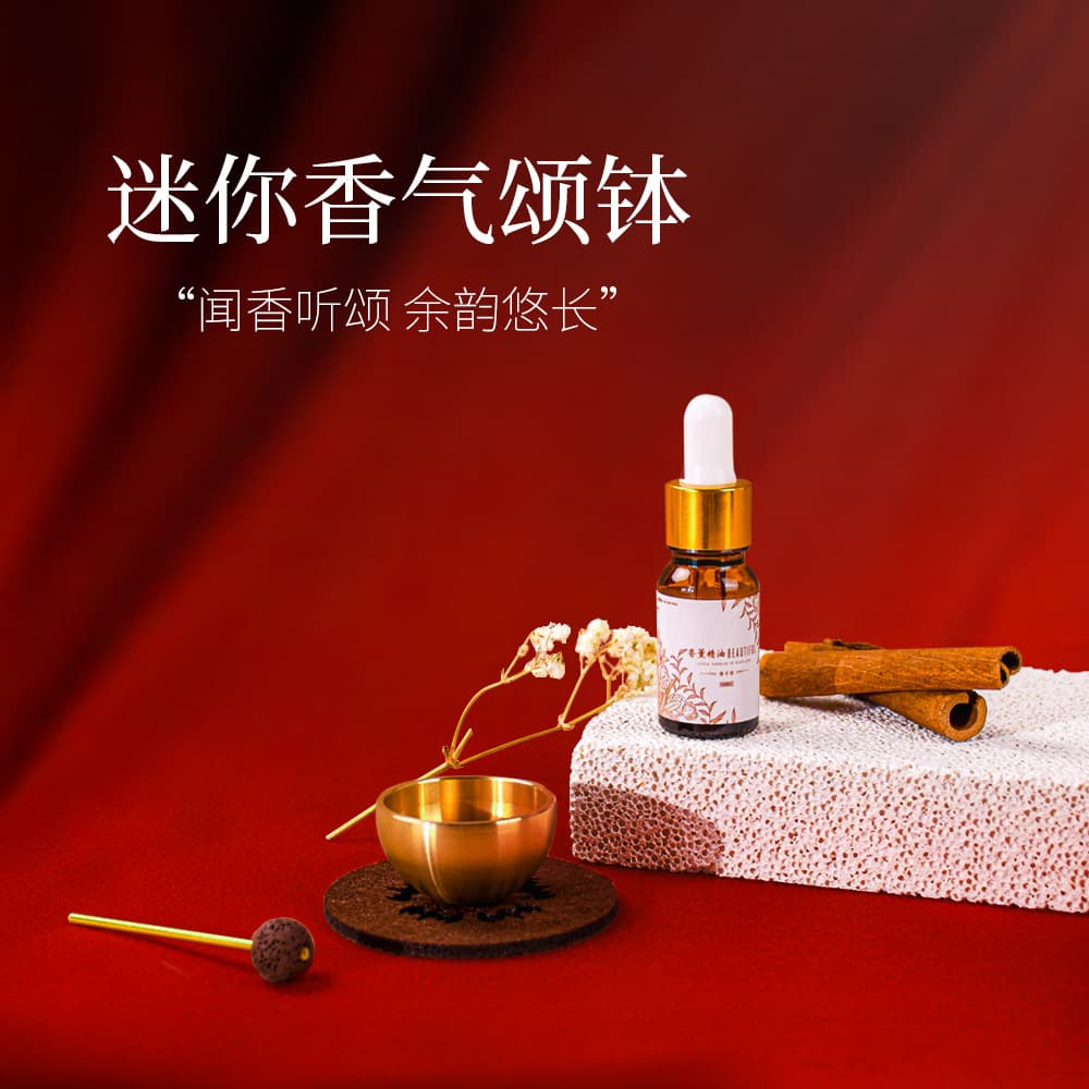 Cross-Border Mini Singing Bowl Handmade Aromatherapy Ornament Sound Therapy Mindfulness Meditation Stress Relief Hand Bowl Gift