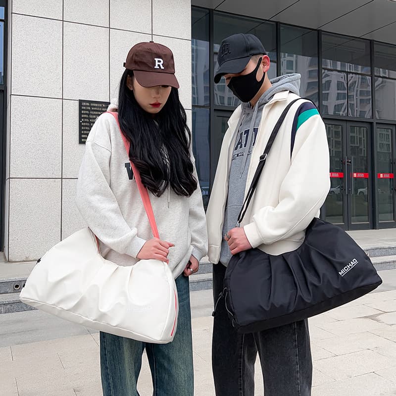 Cross-border New Trendy Crossbody Gym Bag Multifunctional Lightweight Casual Boarding Storage Bag for Men and Women Travel Bag