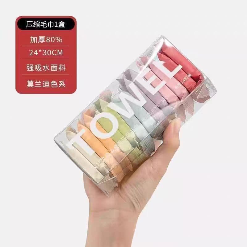 Pocket Travel Disposable Compressed Face Towel, Bath Towel, Washcloth, Portable Travel Essentials