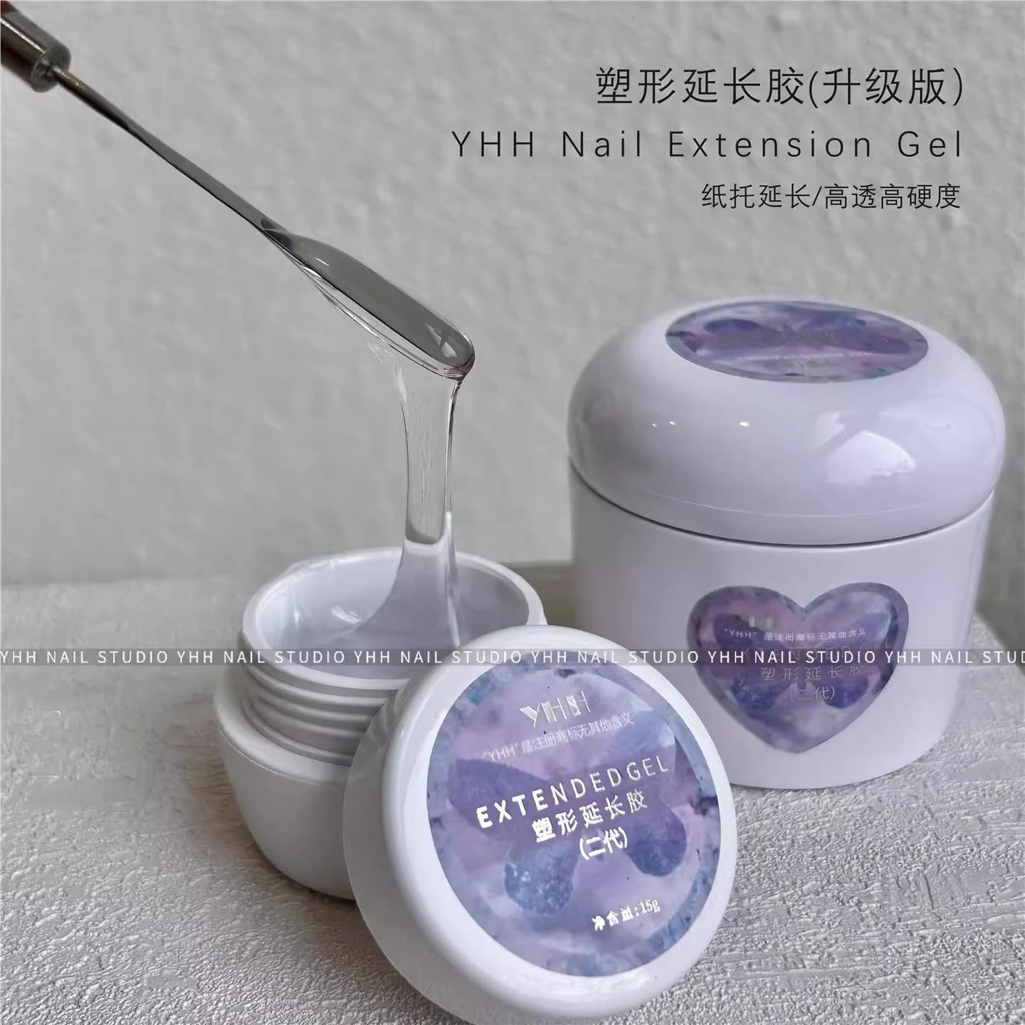 Yinghe nail "Nectar Gel" special gel for manicure construction, high transparency and high hardness, the store manager specially recommends new products