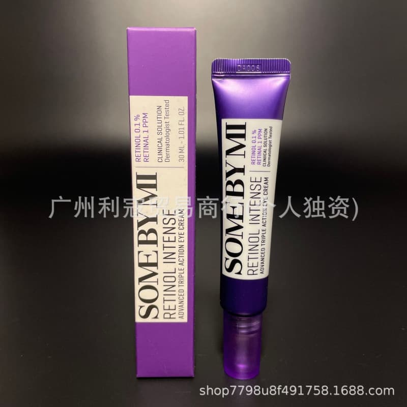 Cross-border new version of Somebymi Saber honey eye cream A alcohol triple eye cream retinol eye cream anti-aging 30m