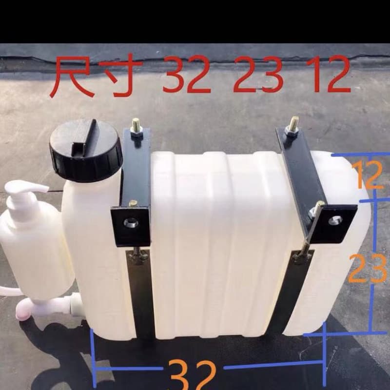 Small Truck Hand Wash Tank With Faucet Small Truck Installation On-board Hand Wash Tank Modification Dump Truck Reservoir