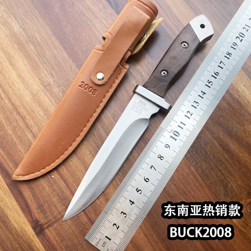 Hot-selling Southeast Asia outdoor small knife, portable handle meat knife, household fruit knife, survival knife, full tang knife