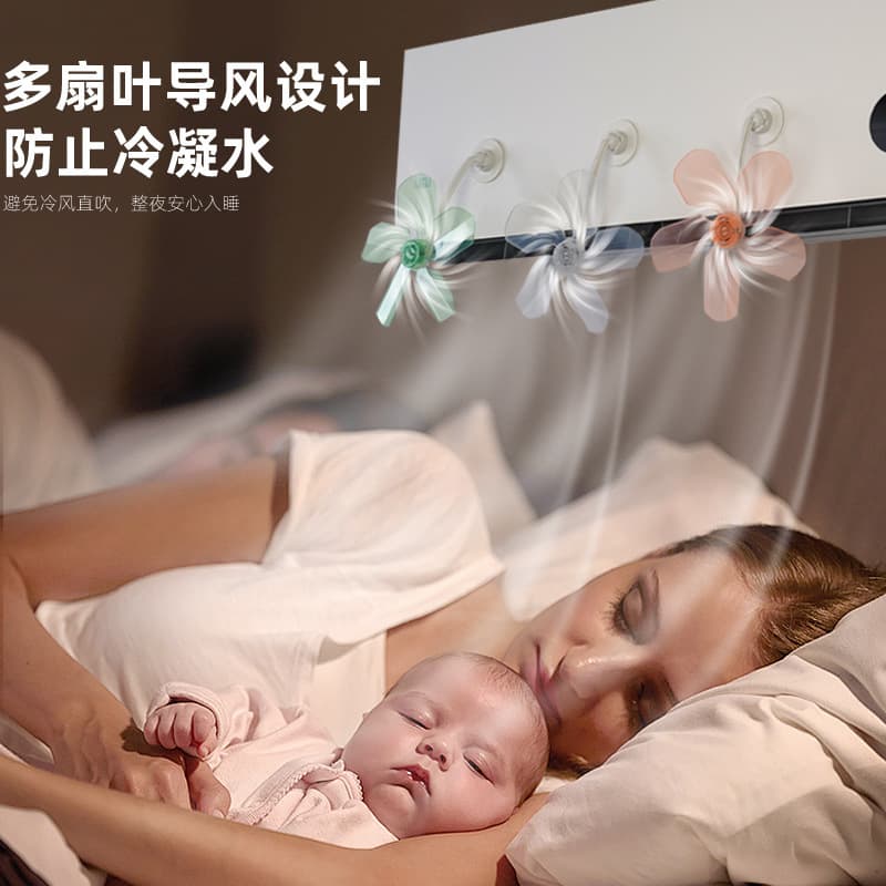 Cooling air conditioner fan deflector, anti-direct-blow wind cover, office air conditioner deflector, wall-mounted unit windproof baffle, universal type.